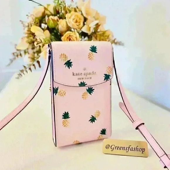 Kate spade staci pineapple north south crossbody bag - Picture 5 of 9